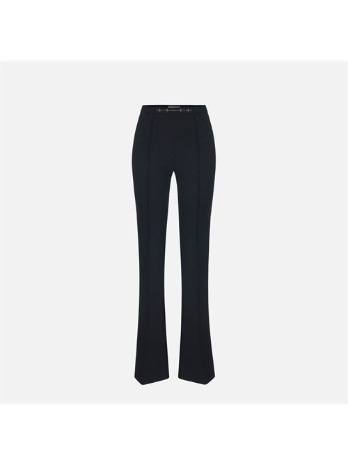 Pantaloni in doppio crêpe stretch ELISABETTA FRANCHI | PA19766E2/110